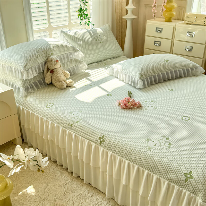 Waschbare, faltbare Eisseidenmatte im Prinzessinnenstil