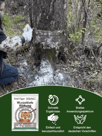 Baum-, Bambus- und Strauchwurzelentferner.