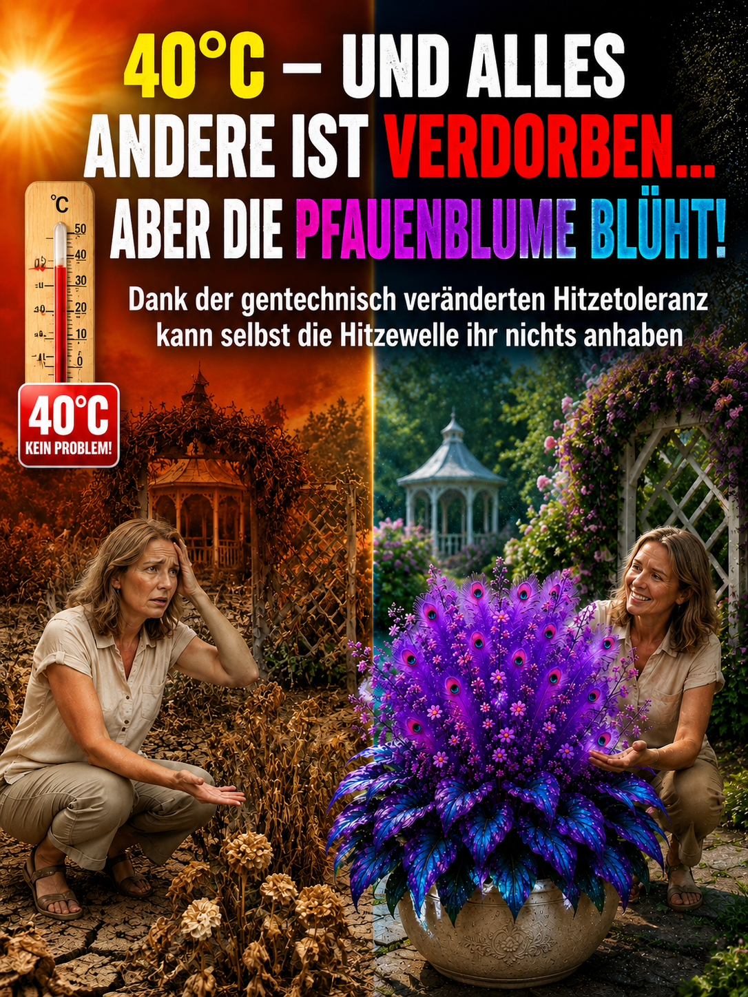 Seltene Schwarz-Blaue Funkie | Winterhart & Schattenfest | Einmal pflanzen – jedes Jahr neu