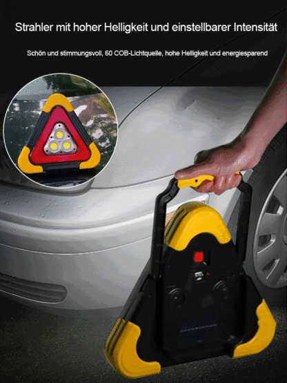 Auto-Dreieck-Solar-Warnleuchte