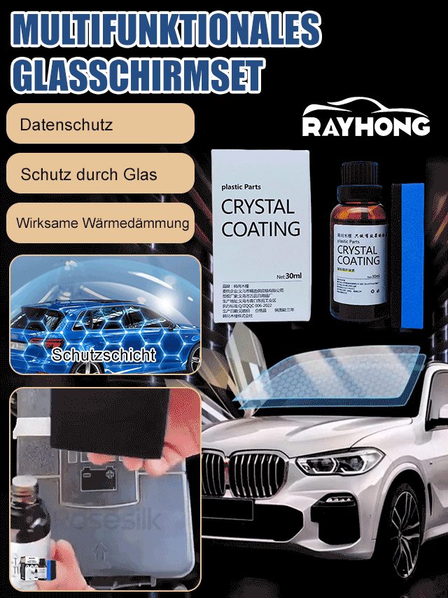 ✨ Nano-Glas-Schutzfolien-Set – aus Jena, deutsche Präzision