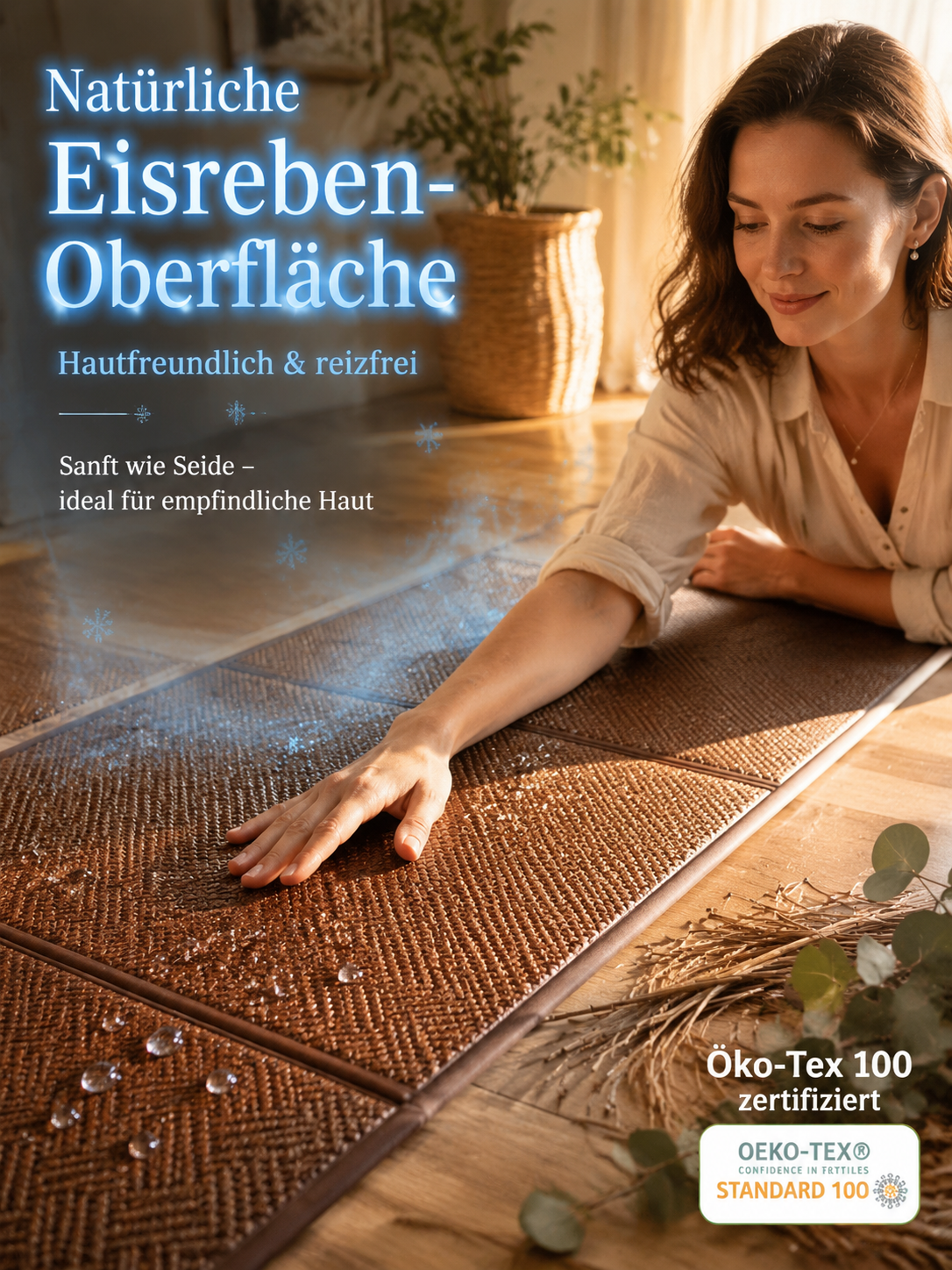 【Bald ausverkauft】Sommerfaltbare kühlende Matte
