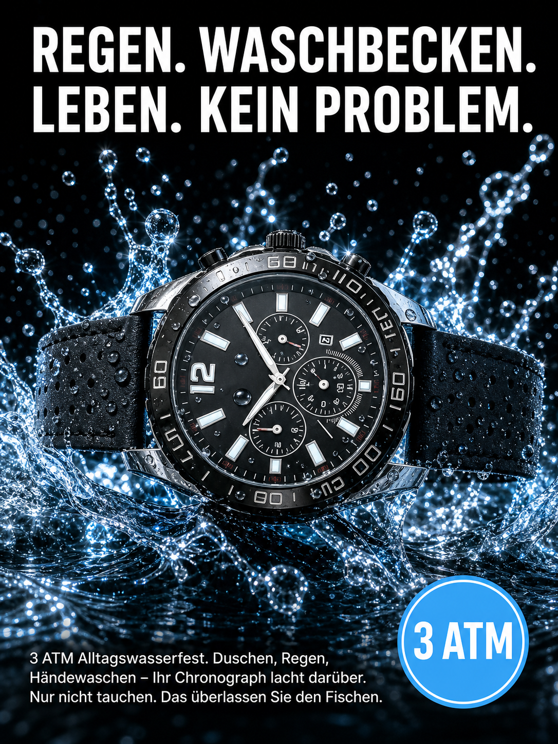 Skelett-Chronograph 2er-Set | Ursprünglich exklusiv für Baden-Luxushotels – Nur für die ersten 100 Besteller!