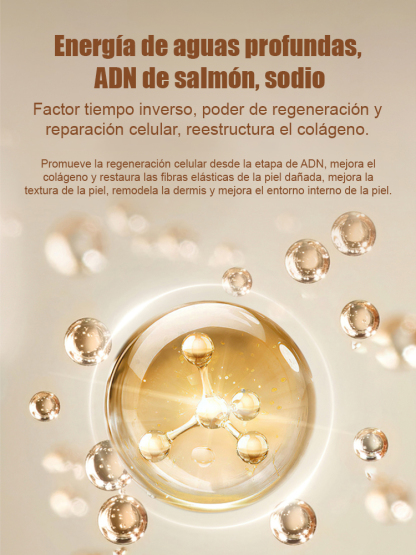 Suero antienvejecimiento de salmón y agua brillante【¿No estás satisfecho con los resultados? ¡Reembolso completo!】