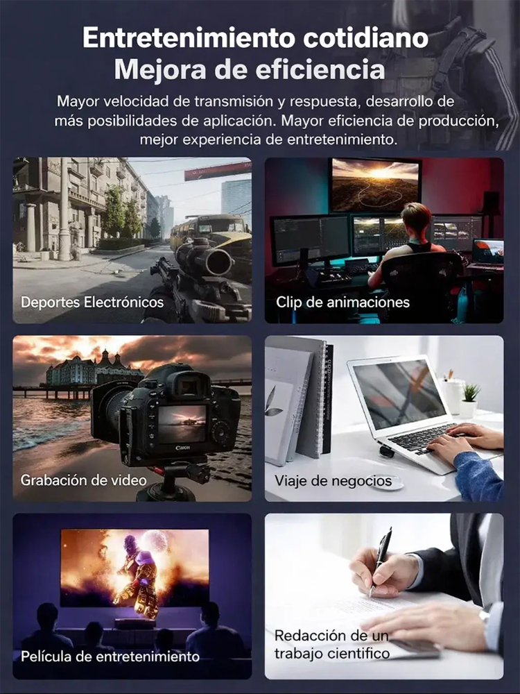 El Silicon Valley mexicano Almacenamiento de alta seguridad de 32TB ✨Plug & Play para Windows & Mac