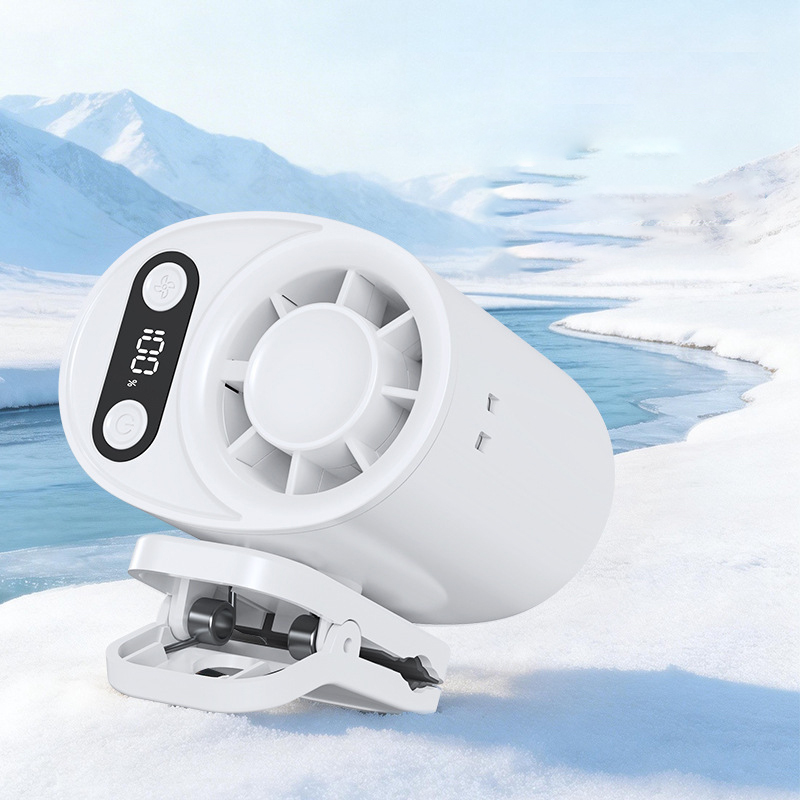 El ventilador de pinza con refrigeración por semiconductor ❄️ Enfría en solo 3 segundos