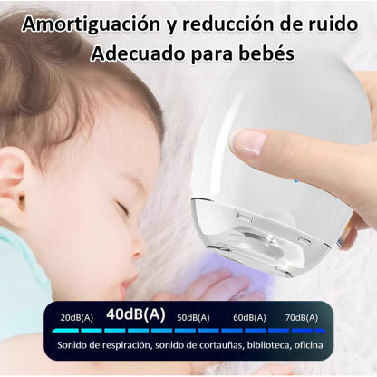 ¡Manos listas en solo 1 minuto! Ideal para todas las edades: ¡tu limador eléctrico de uñas!