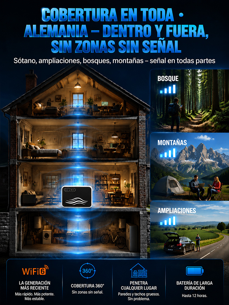 [Sin chip y sin configuraciones raras] Wi-Fi Portátil 🔥 ¡$0 pesos de renta para siempre! 🔥