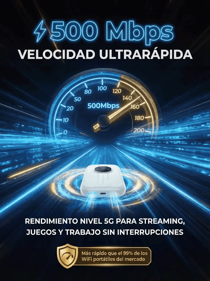 WiFi portátil universal global, gratis de por vida 💳 Pago único, sin mensualidades 🌍 Internet ilimitado en todo el mundo