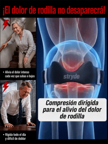 Ortesis de Rótula Biomimética de Gravedad Cero 👉 30 kg menos de presión!
