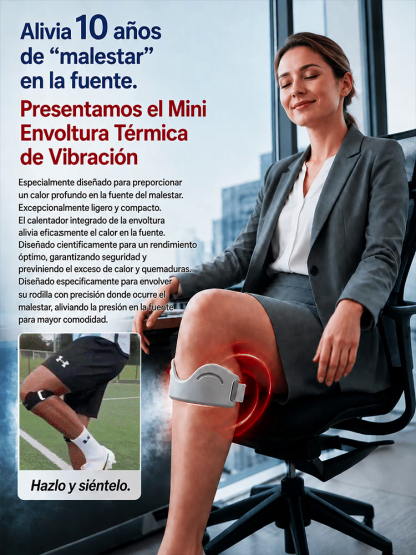 Ortesis de Rótula Biomimética de Gravedad Cero 👉 30 kg menos de presión!