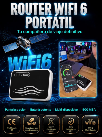 [Sin chip y sin configuraciones raras] Wi-Fi Portátil 🔥 ¡$0 pesos de renta para siempre! 🔥