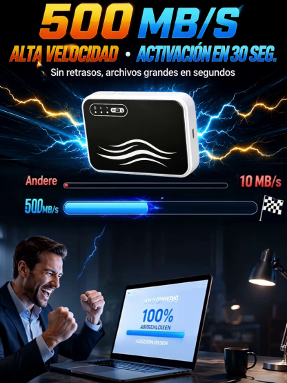 [Sin chip y sin configuraciones raras] Wi-Fi Portátil 🔥 ¡$0 pesos de renta para siempre! 🔥