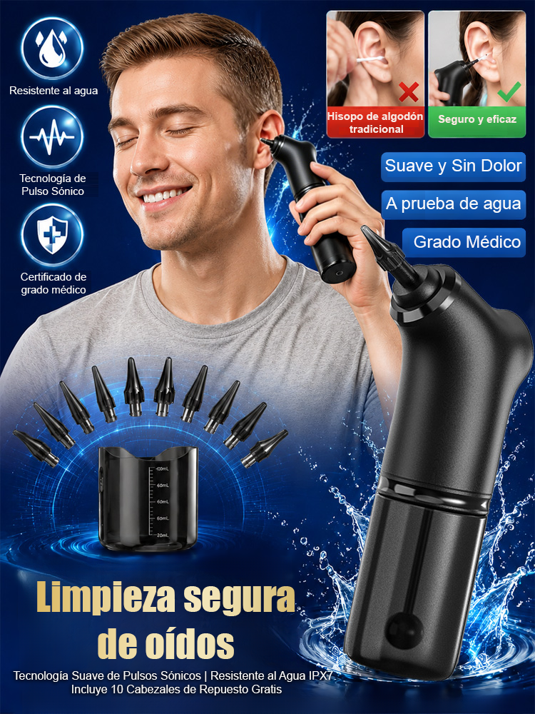 ¡Vuelve a escuchar con total claridad al instante! 💛 ¡Dile adiós a la comezón y a los oídos tapados con una sola aplicación! 🌟