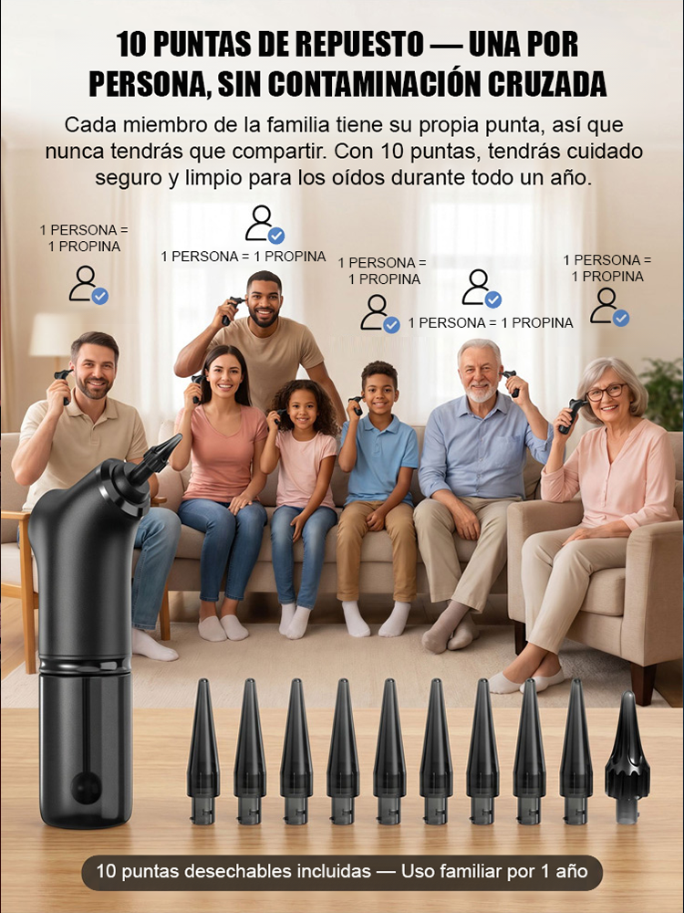 ¡Vuelve a escuchar con total claridad al instante! 💛 ¡Dile adiós a la comezón y a los oídos tapados con una sola aplicación! 🌟