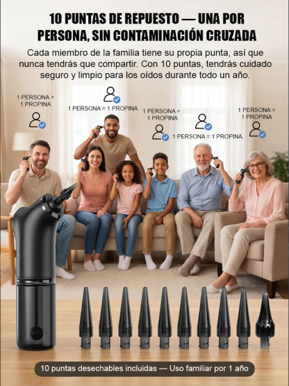 ¡Vuelve a escuchar con total claridad al instante! 💛 ¡Dile adiós a la comezón y a los oídos tapados con una sola aplicación! 🌟