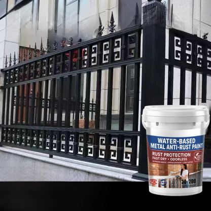 【Nunca se Oxida】Pintura metálica anticorrosiva al agua ✨ ¡Adiós al óxido en 60 segundos! 🛑 Sin lijar, sin raspar. 100% Ecológico y Seguro