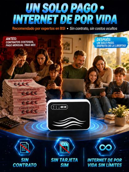 [Sin chip y sin configuraciones raras] Wi-Fi Portátil 🔥 ¡$0 pesos de renta para siempre! 🔥