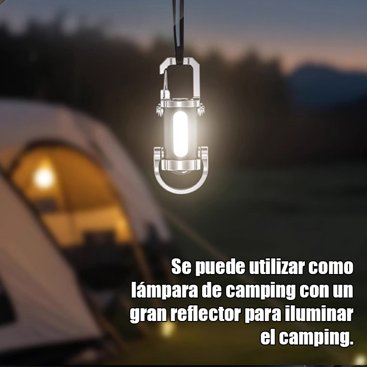 Linterna 3 en 1: ¡SOS de Emergencia + Luz Súper Brillante + Power Bank Portátil!