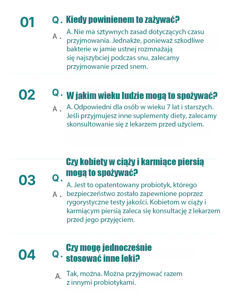 🌿Polecane przez dentystów: Zdrowa mikroflora jamy ustnej.