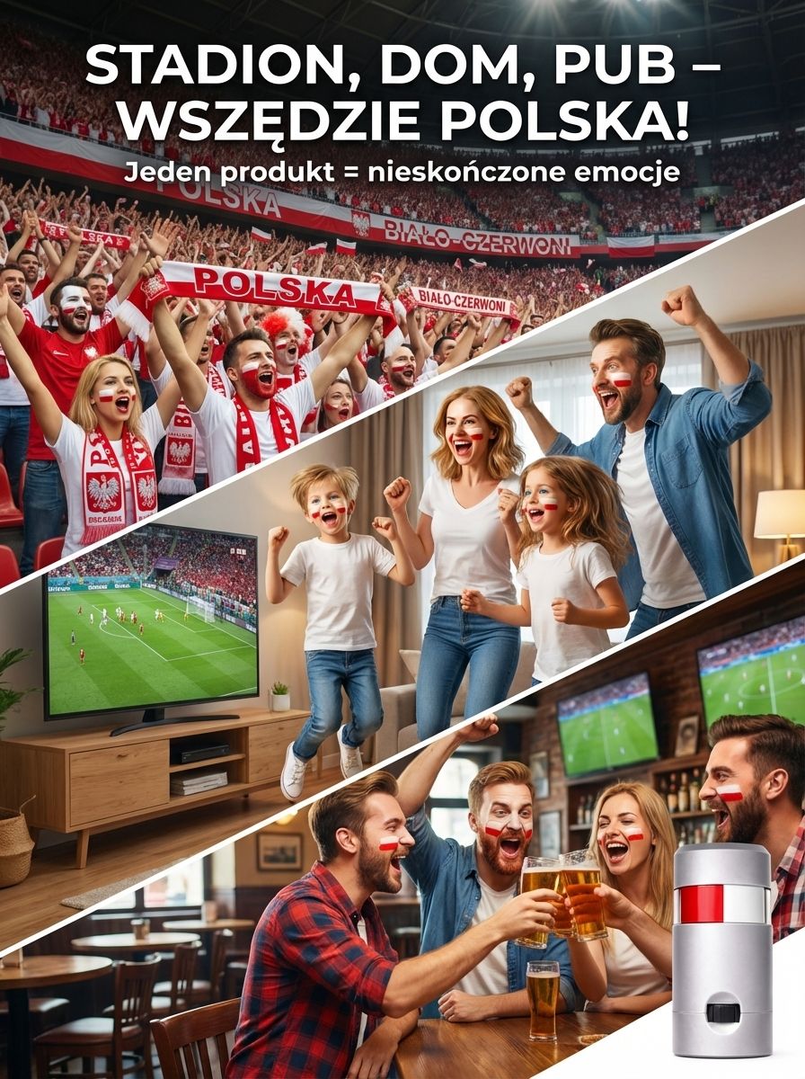 ⚡️W 1 sekundę stwórz idealny malarski makijaż w barwach flagi narodowej