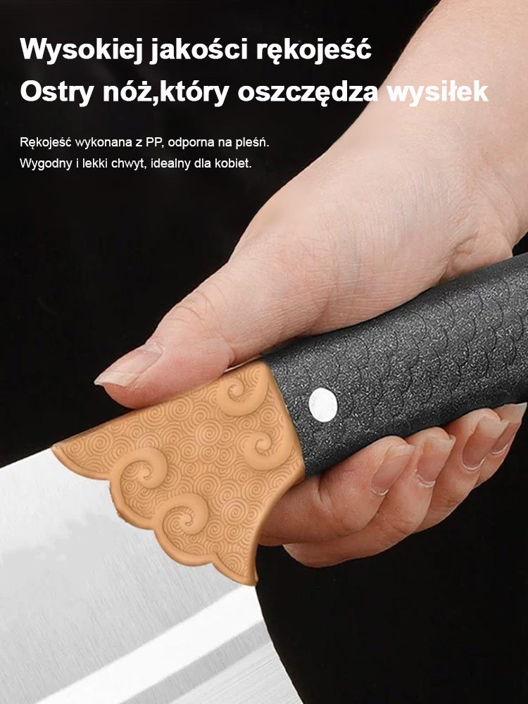 ‼️ Uwaga! Ten nóż pokroi mięso tak grube za jednym zamachem! 🔪🥩 Superszybki i łatwy w krojeniu – jak masło! 😱