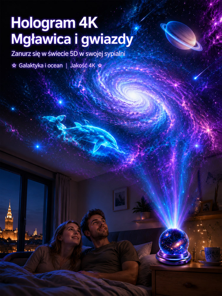 🐳w sekundę zamienia pokój w podwodny świat. Ponad 100 tys. sprzedanych sztuk.