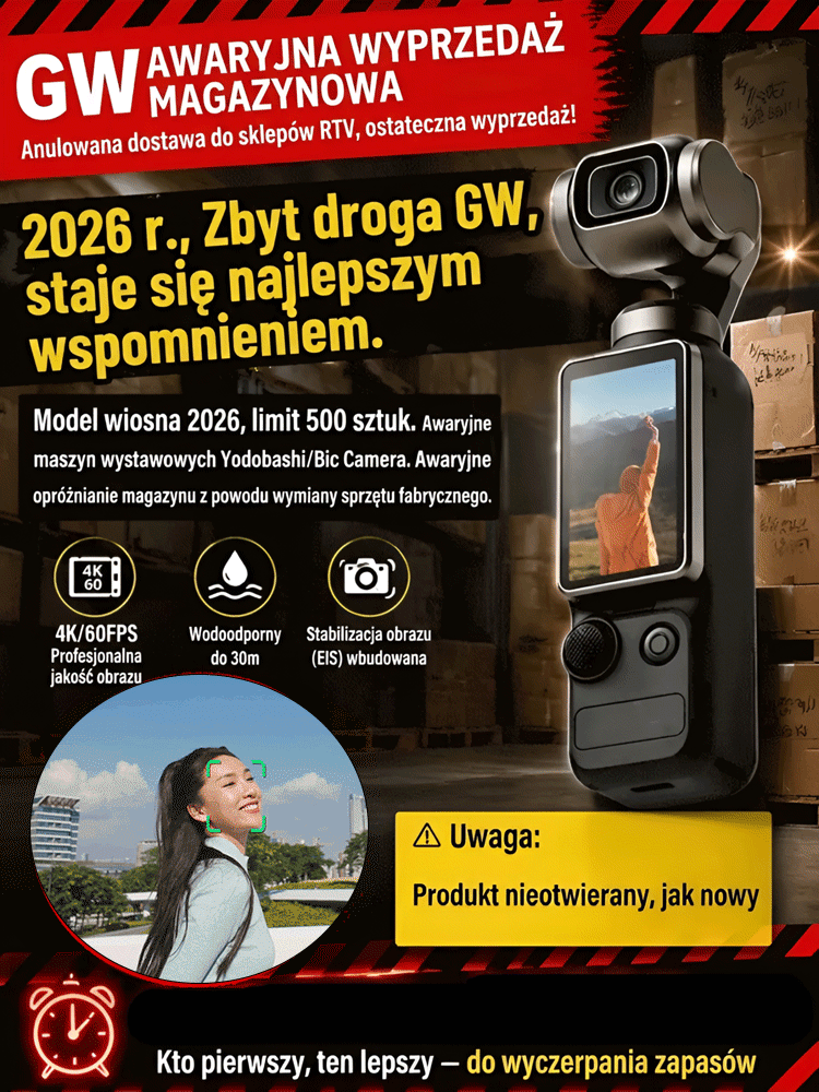 Uwiecznij każdą chwilę bez wysiłku! 🎬 (Płynność 4K)