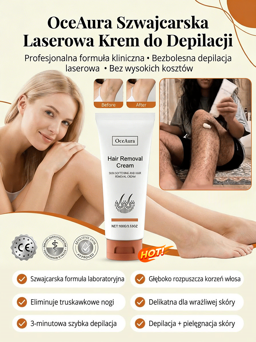 ✨5 minut bezbolesnego, trwałego usuwania owłosienia, żegnaj krępujące, szorstkie włosy✨