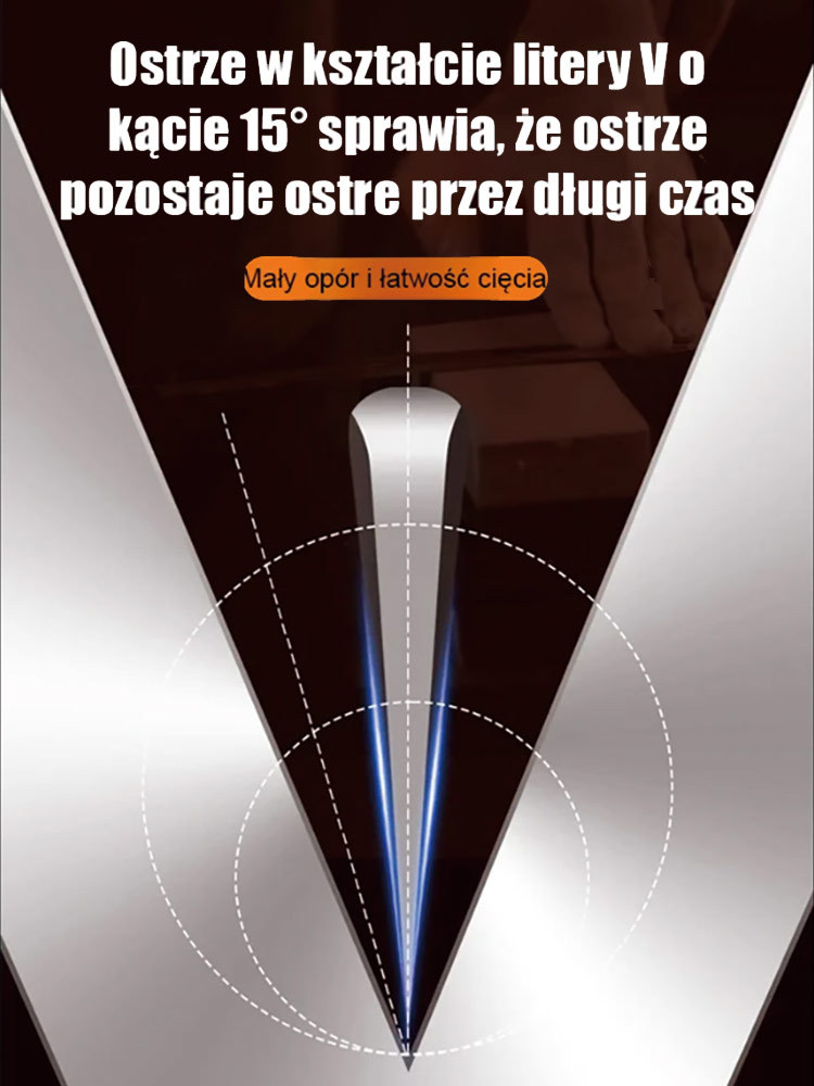 ‼️ Uwaga! Ten nóż pokroi mięso tak grube za jednym zamachem! 🔪🥩 Superszybki i łatwy w krojeniu – jak masło! 😱