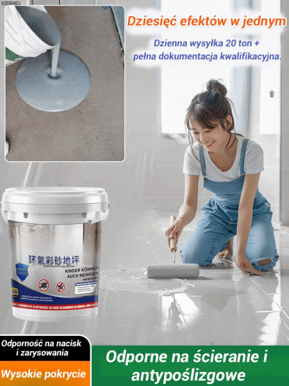  ✨Rewolucja w Odnowie: Samopoziomująca żywica, która zakryje każde pęknięcie.