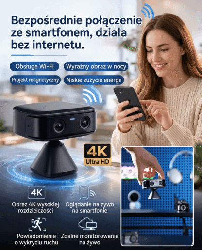 🚨Magnetyczna Mikrokamera HD: Dowiedz się, Co Dzieje się w Domu bez Twojej Wiedzy