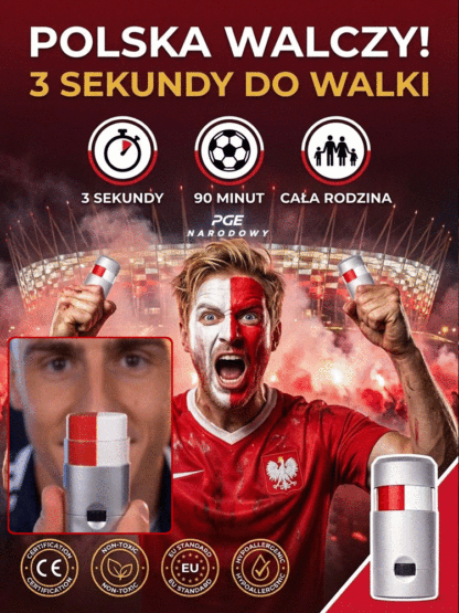 ⚡️W 1 sekundę stwórz idealny malarski makijaż w barwach flagi narodowej