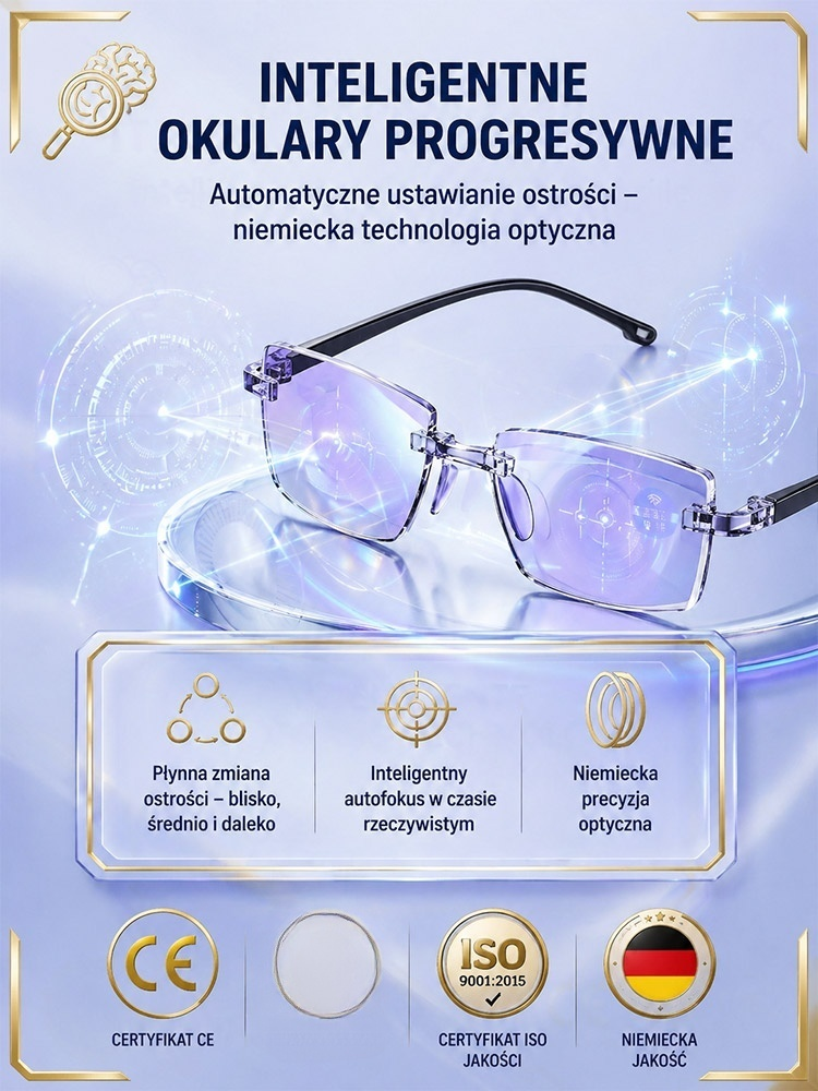 Ultralekkie i wygodne okulary do czytania blokujące niebieskie światło