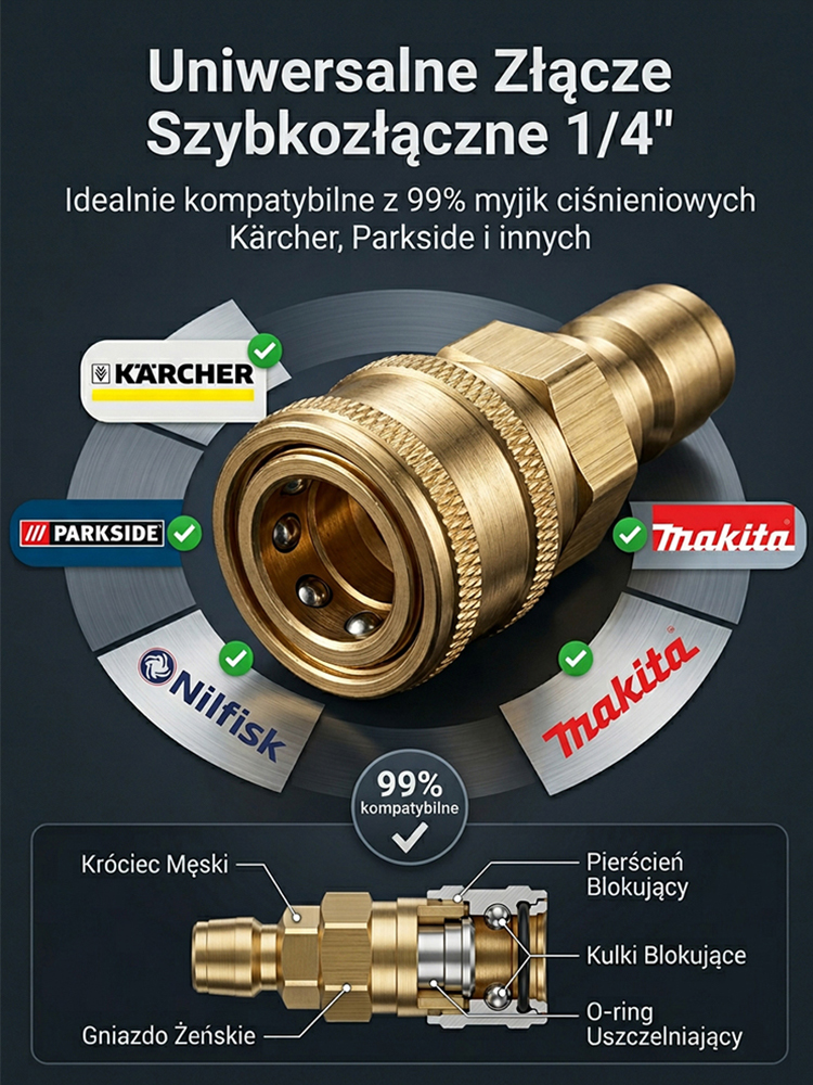 ⚡️Usuwa mech i brud z kostki oraz ścian w sekundę.