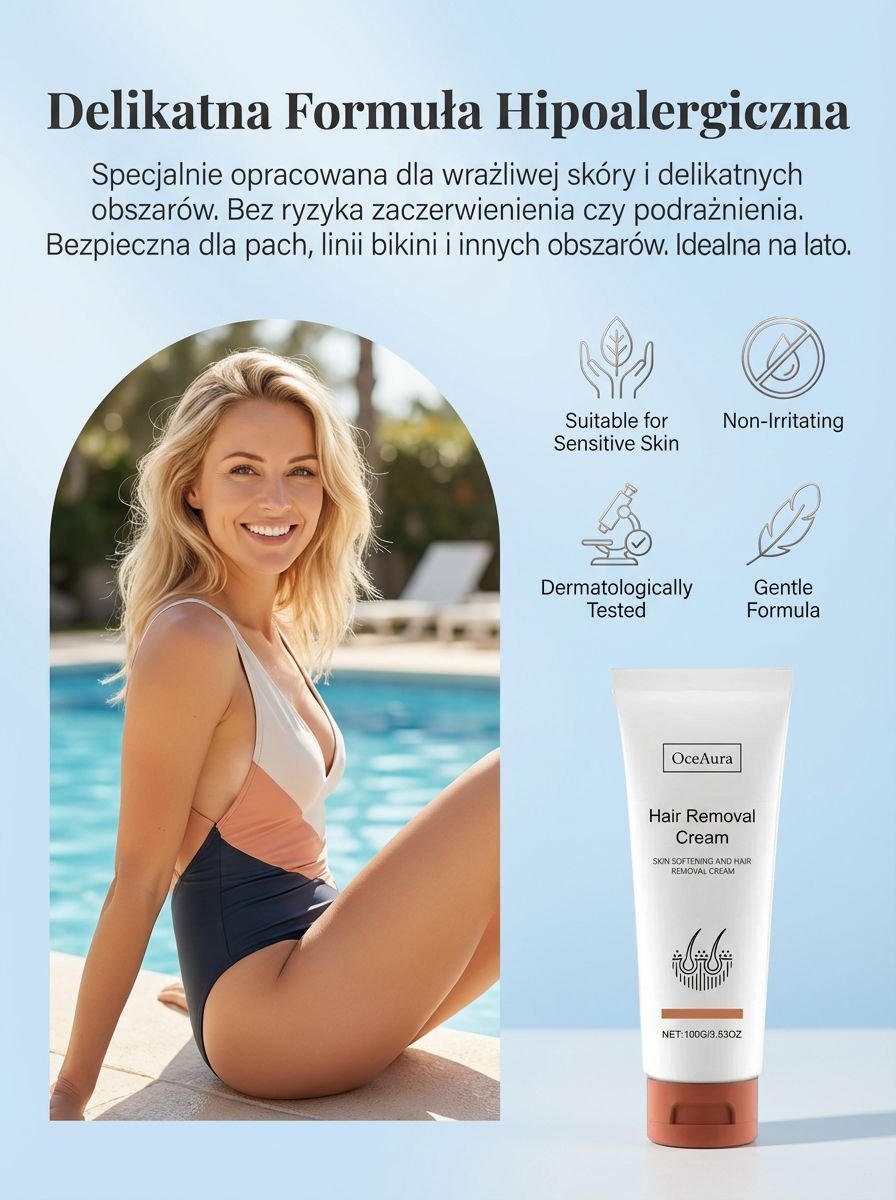 ✨5 minut bezbolesnego, trwałego usuwania owłosienia, żegnaj krępujące, szorstkie włosy✨