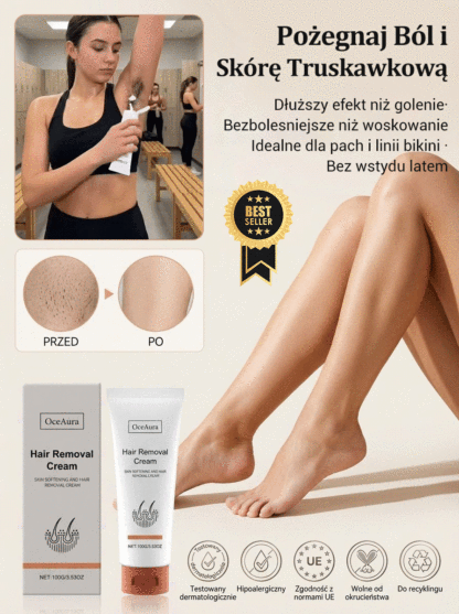 ✨5 minut bezbolesnego, trwałego usuwania owłosienia, żegnaj krępujące, szorstkie włosy✨