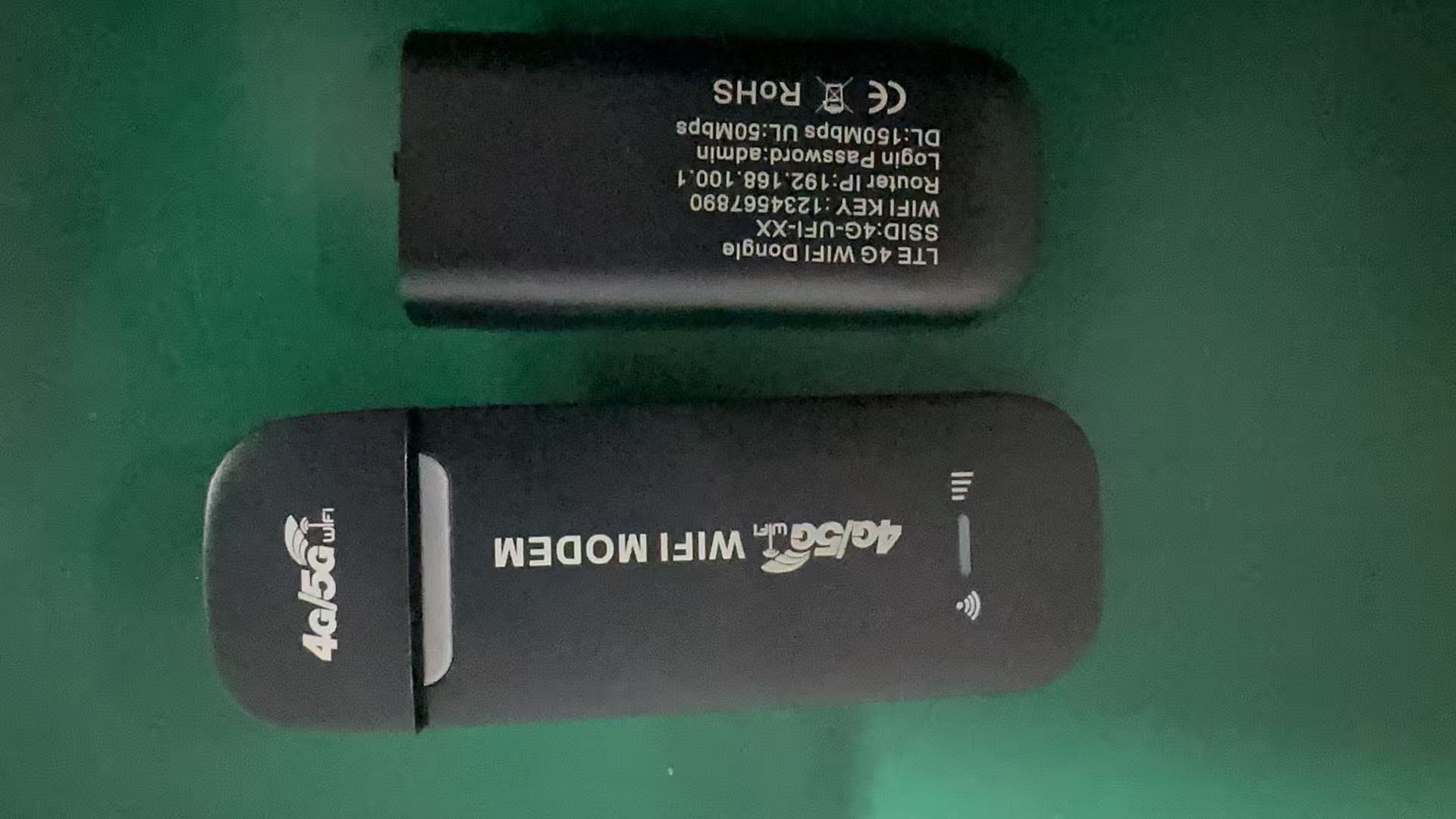 Kompakter drahtloser WLAN-Router 📊 Ohne SIM-Karte oder Kabel, sofort einsatzbereit.