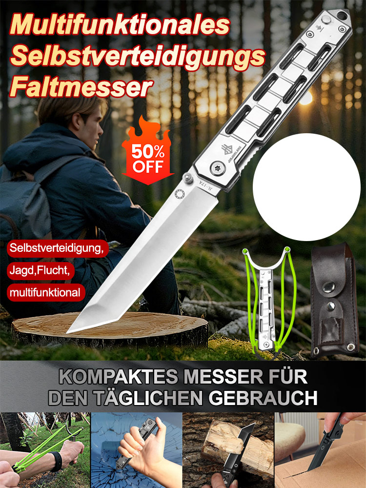 Multifunktionales Selbstverteidigungs-Klappmesser
