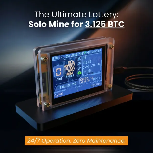 NMminer V2 1010KH/s with 2.8“ LCD Screen