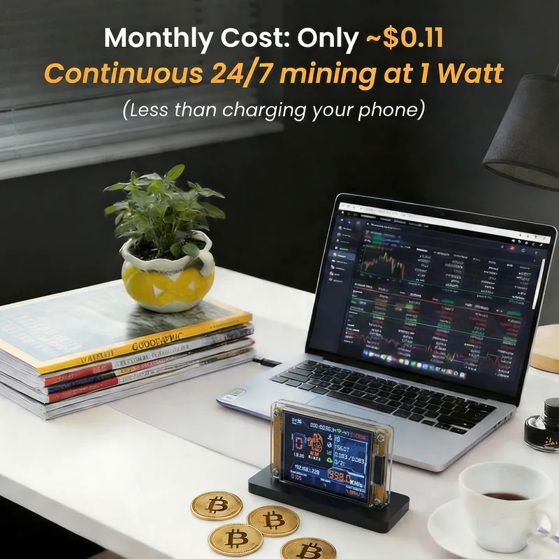 NMminer V2 1010KH/s with 2.8“ LCD Screen