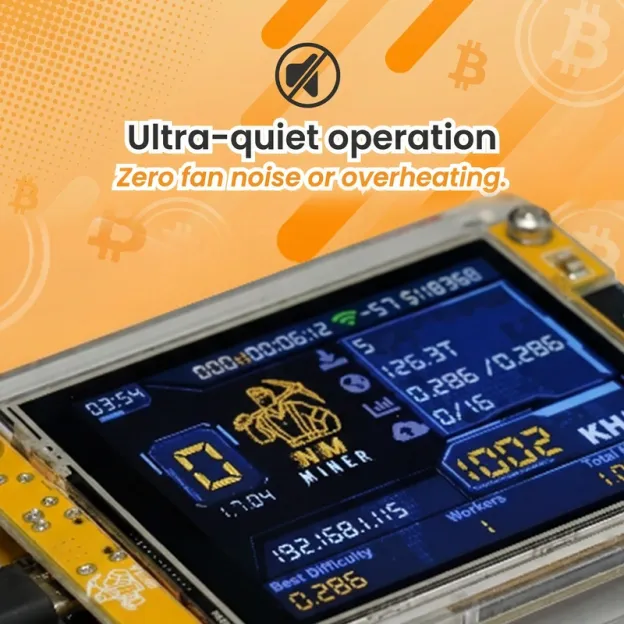 NMminer V2 1010KH/s with 2.8“ LCD Screen