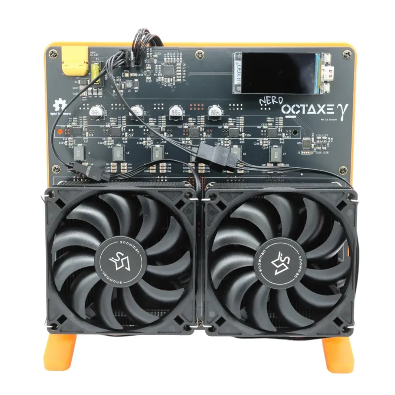 Bitaxe NerdOCTaxeYNerdOCTaxeY Rev3.1 9.6Th/s with PSU - 160W