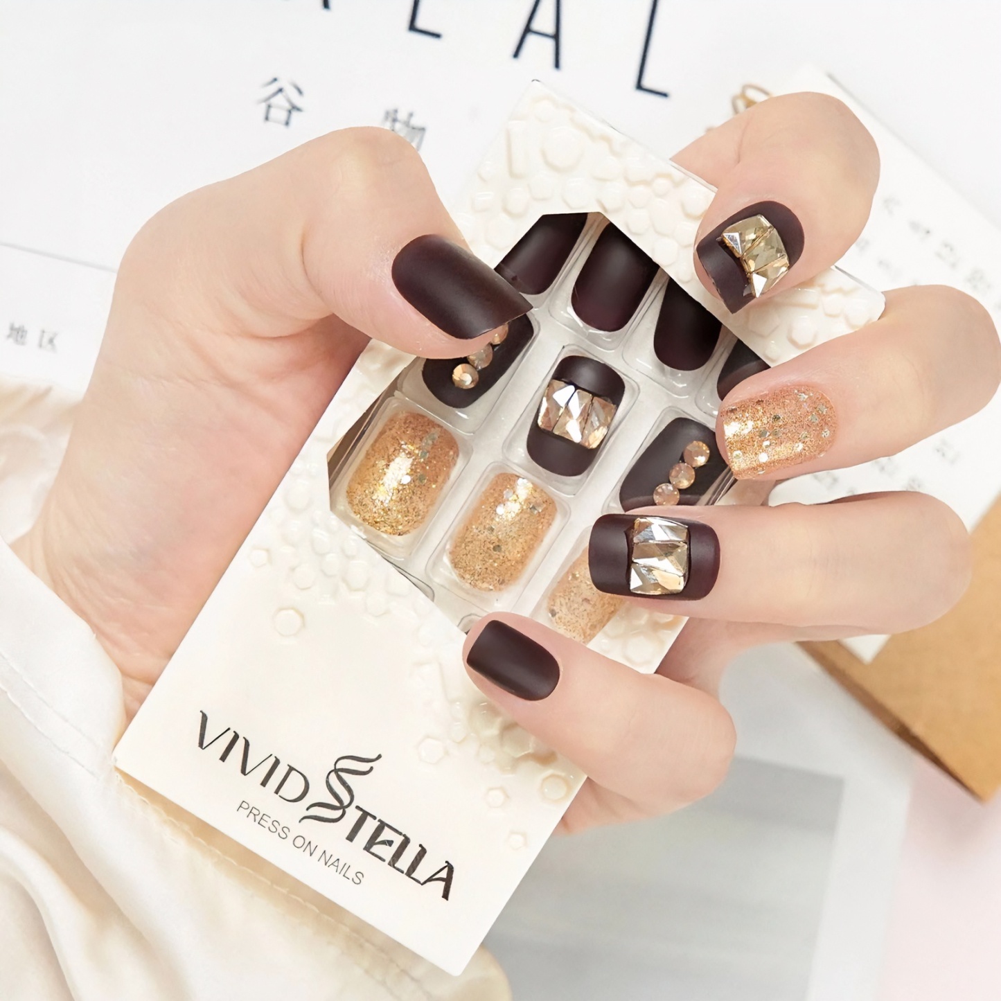 【1セット600円】穿戴ネイル 全20デザイン／1款30枚入り（12サイズ）