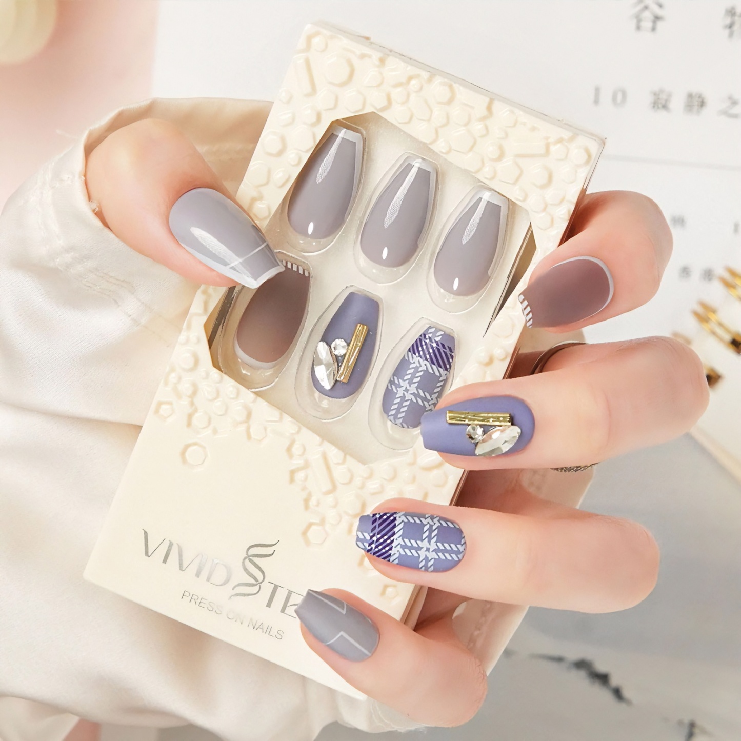 【1セット600円】穿戴ネイル 全20デザイン／1款30枚入り（12サイズ）