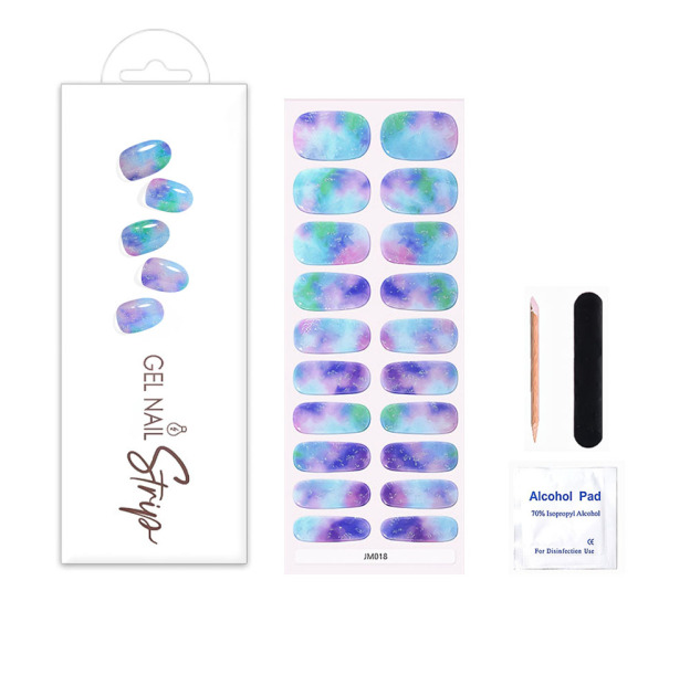 JM018 Gel Nail Wraps