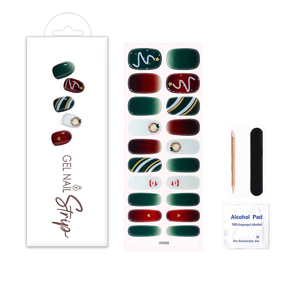 JM026 Gel Nail Wraps
