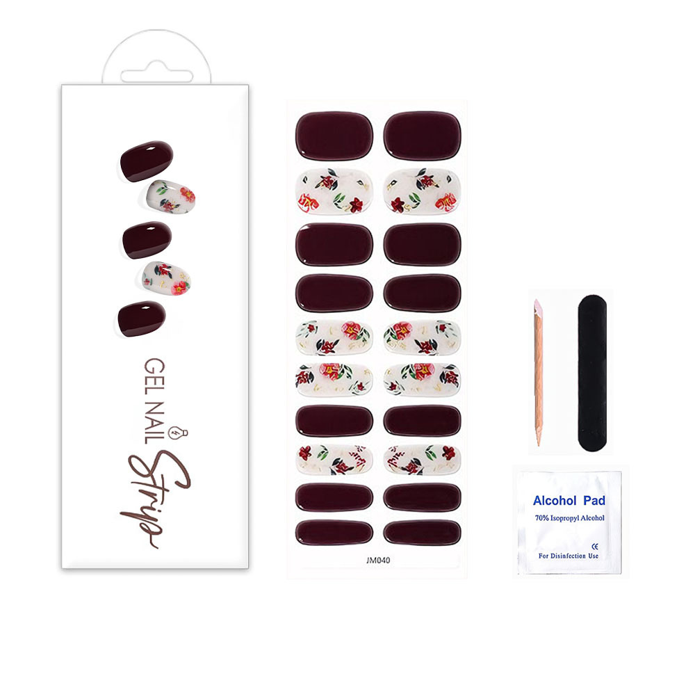 JM040 Gel Nail Wraps