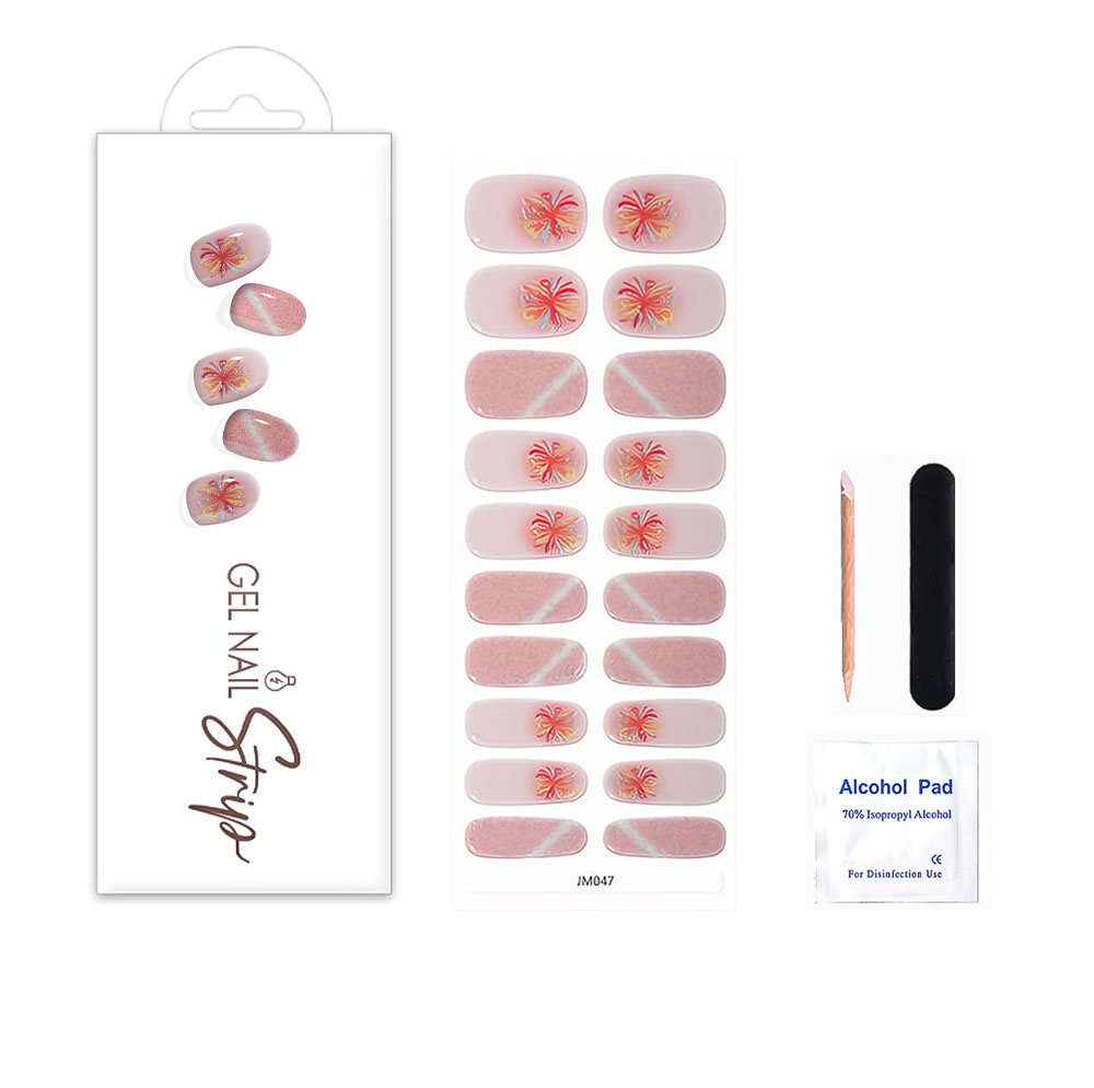 JM047 Gel Nail Wraps