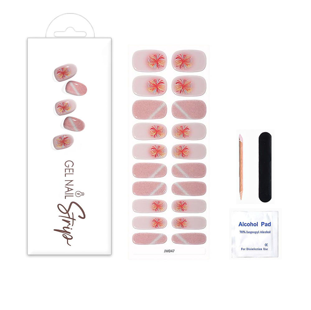 JM047 Gel Nail Wraps